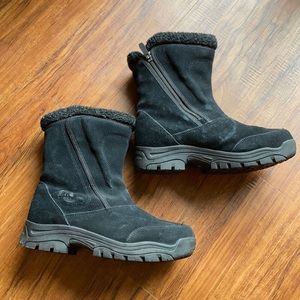 Sorel Suede Waterfall boots sz 10
